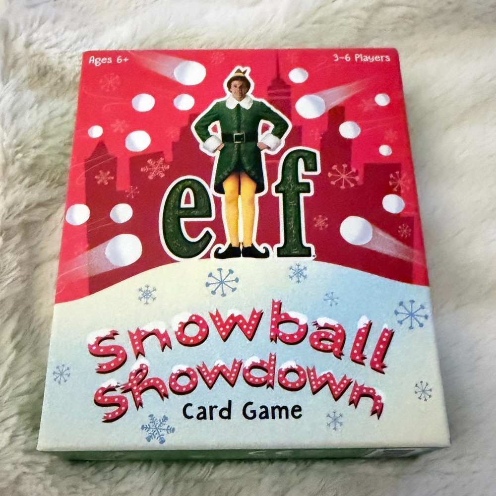 Funko Elf Snowball Showdown Card Game - Ages 6+ 3-6 Players